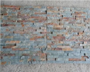 Green Rusty Slate Culture Stone/Stone Wall Cladding/Ledge Stone/Wall Art/Stone Wall Decor/Split Face Culture Stone/Thin Stone Veneer/Feature Wall