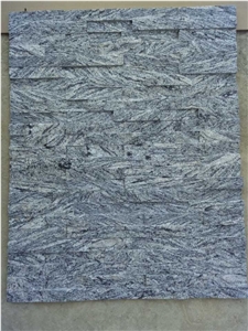 Juparana Granite Culture Stone/Stone Wall Cladding/Stone Wall Decor/Thin Stone Veneer/Manufactured Stone Veneer/Split Face Culture Stone/Feature Wall