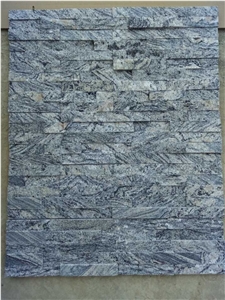 Juparana Granite Culture Stone/Stone Wall Cladding/Stone Wall Decor/Thin Stone Veneer/Manufactured Stone Veneer/Split Face Culture Stone/Feature Wall