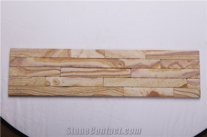 Mixcolor Sandstone,Culture Stone, Wallstone, Wall Cladding, Stone Wall Decor,Ledge Stone, Feature Wall, Split Face Culture Stone, Thin Stone Veneer,Ledge Stone