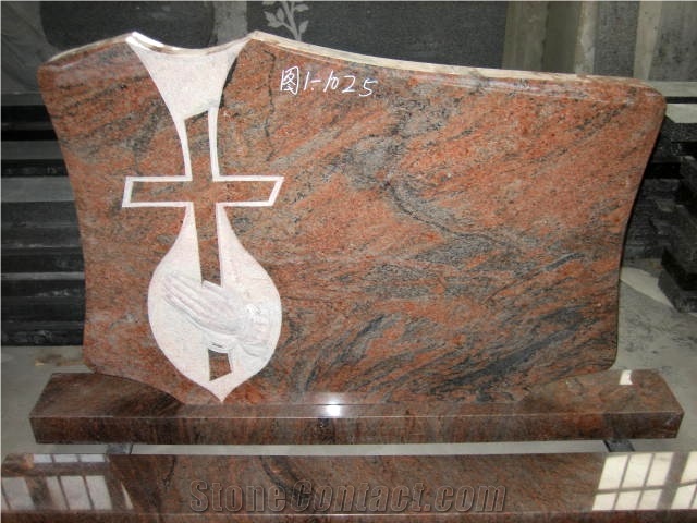 Poland G664 /Mountain Silver Light Crystal Grey Granite Polished Tombstones,Headstones, Monuments Of Poland Style for Single and Double, European Engraved Cemetery Funeral Gravestone