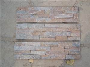 Rusty Quartzite,Rusty Quartzite Culture Stone,Chinese Rusty Stone,Stone Panel,Wall Cladding,Chinese Natural Stone Wall,Stone Wall Cladding,Ledge Stone,Split Stone