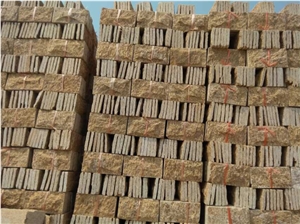 Tiger Skin Yellow Stone Wall Cladding/Stone Wall Decor/Feature Wall/Split Face Culture Stone/Manufactured Stone Veneer/Thin Stone Veneer/Ledge Stone