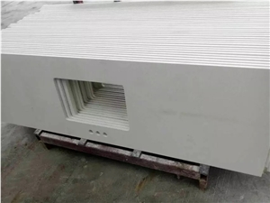 White Quartz Countertop, Pure White Quartz ,Kitchen Desk Top, Kitchen Bar Top, Kitchen Worktops,Custom Countertops
