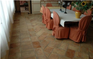 Antique Parefeuille Ludo Series Terracotta Tiles
