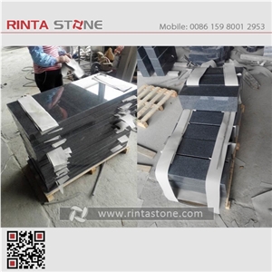 G654 Granite Black Stone Sesame Black Nero Impala Black Dark Padang Granite Dark Black Granite Dark Grey Granite China Grey Granite Padang Black Stone Monument & Tombstone