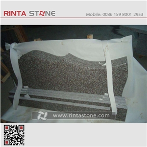 G664 G3564 Brazowy Krolewski Cherry Brown Bainbrook Brown Luoyuan Red Purple Pearl China Ruby Stone Sunset Pink Tea Brown Vibrant Rose Granite Monument & Tombstone