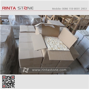 Natural Stone Mosaic Tiles,Marble Mosaic Bathroom Culture Stone,Wall Cladding Panel Format Panel Decorative Stone Chipped Mosaic Pattern Composited Tiles Honeycomb Panel Ceramic Backed Mosaic