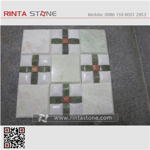 Natural Stone Mosaic Tiles,Marble Mosaic Bathroom Culture Stone,Wall Cladding Panel Format Panel Decorative Stone Chipped Mosaic Pattern Tiles Ceramic Backed Mosaic