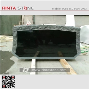 Shanxi Black Granite Absolute Black Stone China Pure Black Granite Cross Tombstones Dark Sesame Hebei Black Super Black Granite Mongolia Mongo Stone Beiyue Black Monument