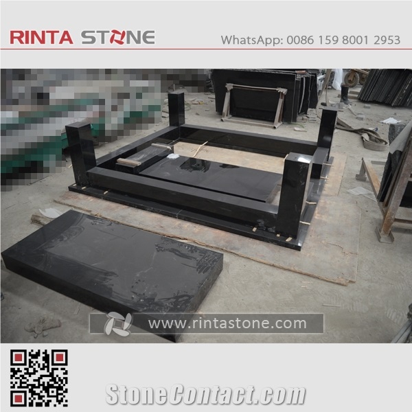 Shanxi Black Granite Monument Absolute Black Stone China Pure Black Granite Tiles Slabs Dark Sesame Hebei Black Super Black Granite Mongolia Mongo Stone Beiyue Black