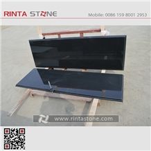 Shanxi Black Granite Tombstone Absolute Black Granite Monument China Black Stone Headstone Custom Monuments Diamond Black Gravestone Jewish Style Monument Western Style Tombstone Black Stone Tombstone