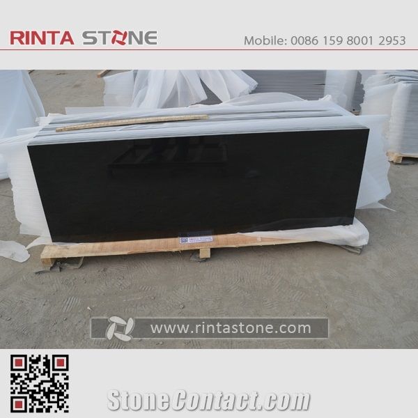 Shanxi Black Granite Tombstone Absolute Black Granite Monument China Black Stone Headstone Custom Monuments Diamond Black Gravestone Jewish Style Monument Western Style Tombstone Black Stone Tombstone