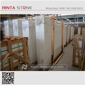 Super Nano White Crystallized Glass Stone Milk White Slabs Tiles Pure Absolute Artificial Crystallized Fantasy Ice