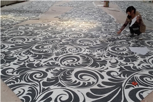 Black And White Natural Marble Mosaic