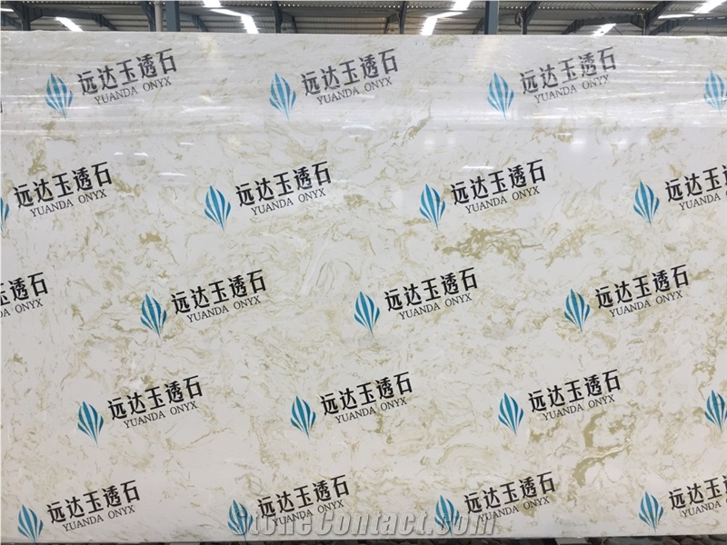Green Onyx Engineered Stone Slabs