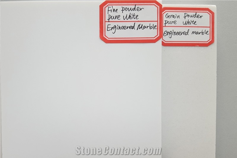 Pure White Nano Glass Stone Slabs