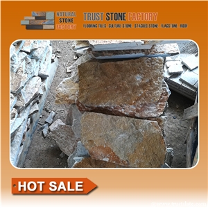 Flagstone Paver Installation,Beige Quartzite Flagstone Driveway,Natural Irregular Flagstones