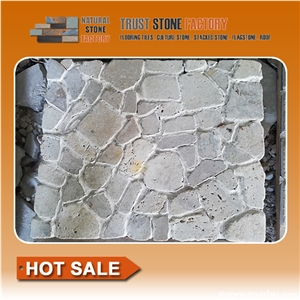 Gray Quartzite Mosaic