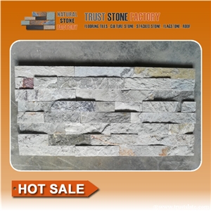 Grey Limestone Ledge Stone/Stone Wall Cladding/Stone Wall Decor/Thin Stone Veneer/Feature Wall/Split Face Culture Stone/Retaining Wall Stone/Fieldstone Wall