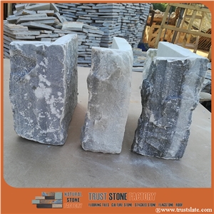 Grey Quartzite Corner Cultured Stone Panel,Wall Cladding Panel,Ledge Stone,Veneer,Stacked Stone Wall Veneer Corner Grey Quartzite Corner Cultured Stone Panel,Wall Cladding Panel,Ledge Stone,Veneer,Stacked Stone Wall Veneer Corner
