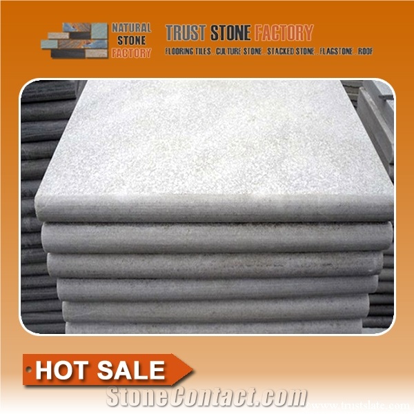 White Concrete Pool Coping Tiles,Flagstone Pool Coping,Inground Pool Coping Pavers