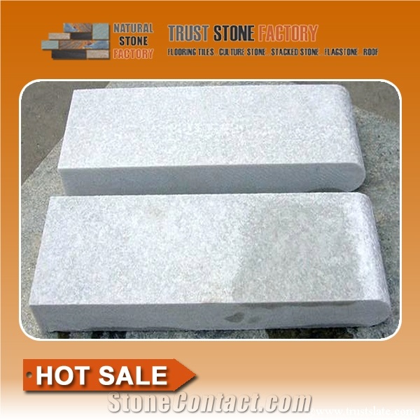 White Concrete Pool Coping Tiles,Flagstone Pool Coping,Inground Pool Coping Pavers