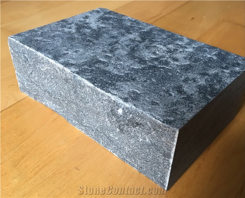 Black Limestone Cube Stone Pavers,Cooble Stone,China Black Limestone