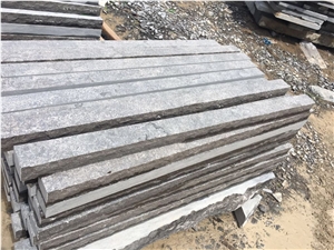 Ink Jade Limestone Slabs, China Black Limestone Tils Cut to Size