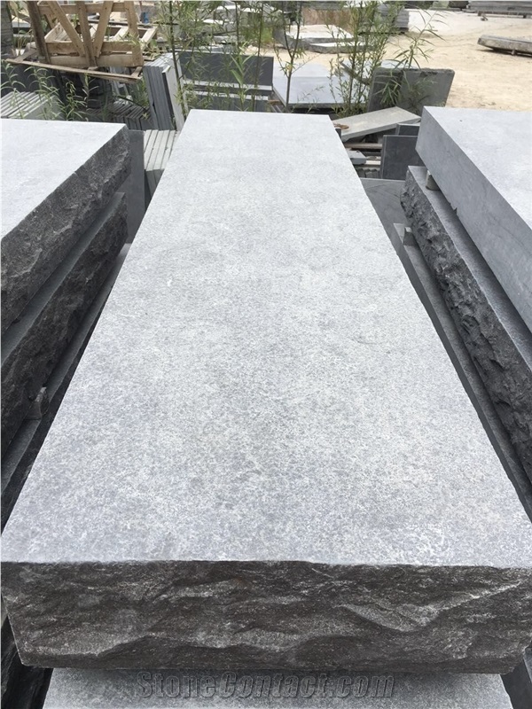Manchu Caviar Limestone, China Black Limestone Pool Coping Pavers