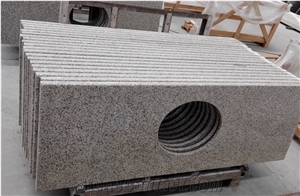 Own Factory Cheapest Price China New G682, G350, Rusty Yellow, Sunset Gold, Desert Gold, Natural Stone Granite Kitchen Countertop, Island Tops, Desk Worktops