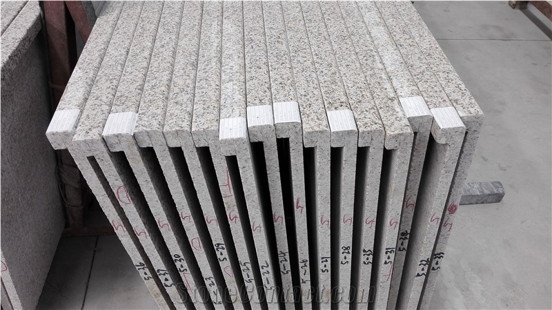 Own Factory Cheapest Price China New G682, G350, Rusty Yellow, Sunset Gold, Desert Gold, Natural Stone Granite Kitchen Countertop, Island Tops, Desk Worktops