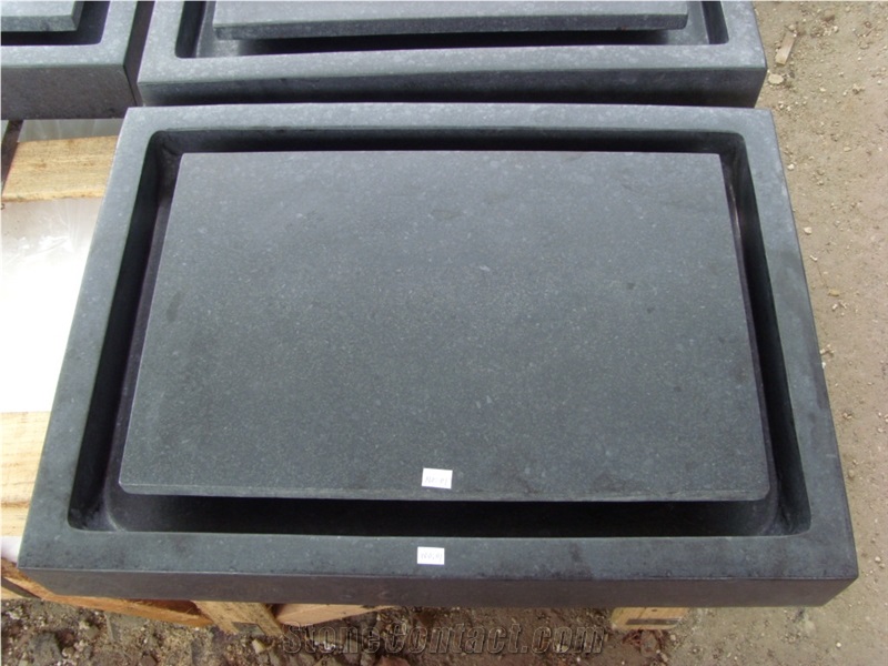 Basalt Rectangle Sinks Bathroom Basin Vessel Sinks