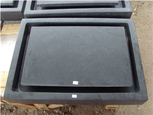 Basalt Rectangle Sinks Bathroom Basin Vessel Sinks
