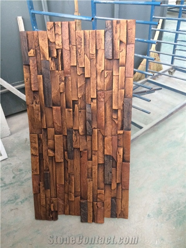 Faux Polyurethane Stone Panel Cultured Stone