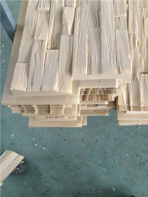 Faux Polyurethane Stone Panel Cultured Stone