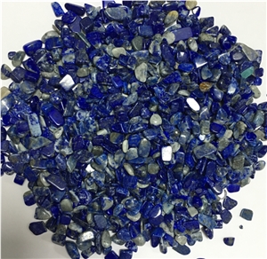 Luxury Natural Gemstones Lapis Lazuli Tumbles Blue Gravel and Pebbles Stone