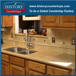 Beige Millenium Cream Gold Granite Worktops