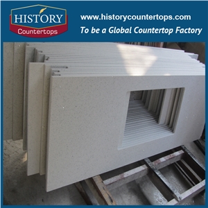 Crystal White Quartz Kitchen Island Bench Top with Customized Edges Flat Edge for Construction, Artificial Stone Countertops Custom Polished Solid Surface for Multi-Family and Apartment Projects Crystal White Quartz Kitchen Island Bench Top with Customized Edges Flat Edge for Construction, Artificial Stone Countertops Custom Polished Solid Surface for Multi-Family and Apartment Projects