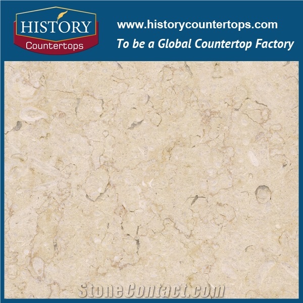 Egyptian Yellow Marble Kitchen Countertop
