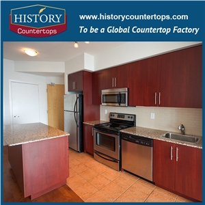 G562 Granite Polish Red Stone Kitchen Countertops