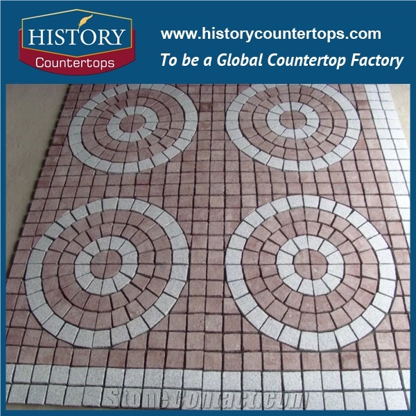 Lowest Price Natural Durable Stone, Exterior Garden & Patio & Walkway & Driveway Granite Pattern Stone