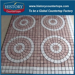 Lowest Price Natural Durable Stone, Exterior Garden & Patio & Walkway & Driveway Granite Pattern Stone