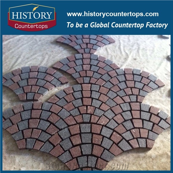 Lowest Price Natural Durable Stone, Exterior Garden & Patio & Walkway & Driveway Granite Pattern Stone