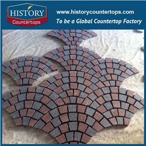 Lowest Price Natural Durable Stone, Exterior Garden & Patio & Walkway & Driveway Granite Pattern Stone