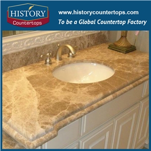 Marble Light Emperador Beige Bathroom Worktops Marble Light Emperador Beige Bathroom Worktops