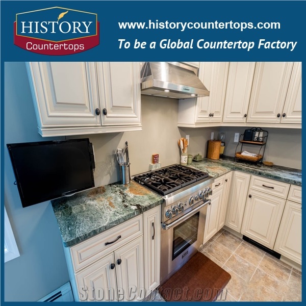 Popular Color Marble Countertop Island Tops