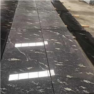Snow Grey,Dark Via Lactea,Jet Mist,River Black,Galaxy Silver Gray Granite Slab&Tile,Chinese Negro(Nero) Dark Landscape Stone,America Black, Exterior&Interior Cover,Flooring,Feature Wall,Patio Paving