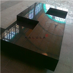 G654 Stair, China Dark Grey Granite Stairs & Steps