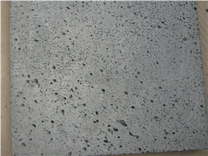 Lava Stone Paver / China Big Holes Volcanic Basalt Paving Tiles,Saw Cut Lava Stone Tile for Garden Pavement, Volcanic Rock Pavement